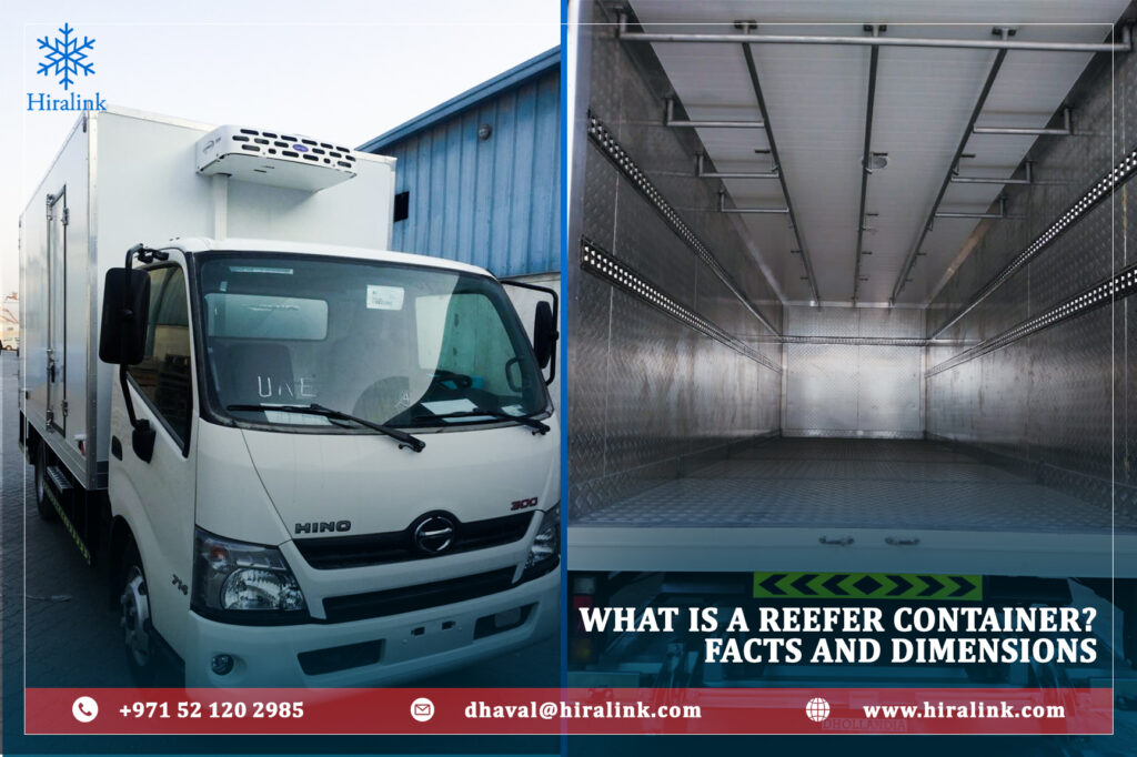 What is a reefer container? Facts and dimensions - Hiralink Refrigeration